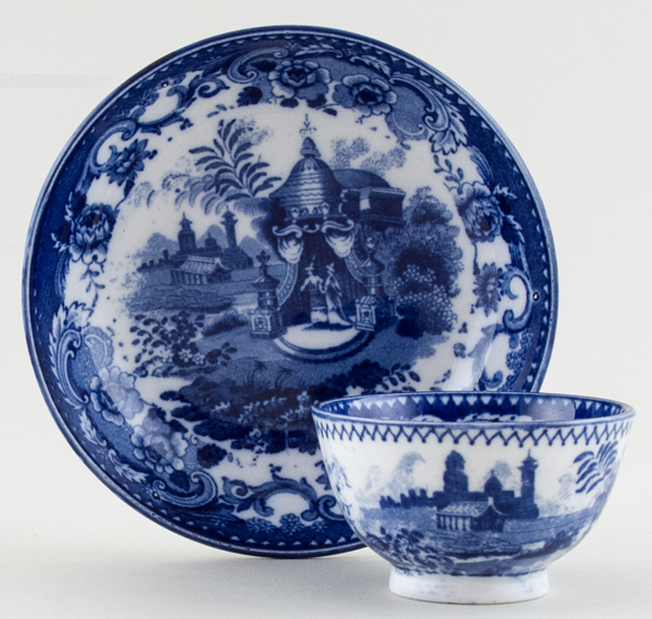 Teabowl and Saucer small c1840